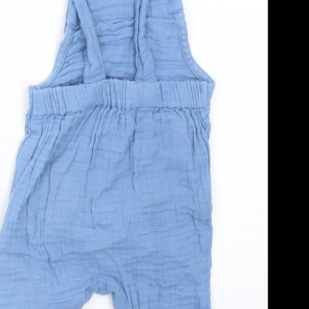 Matalan Boys Blue   Dungaree Outfit/Set Size 0-3 Months