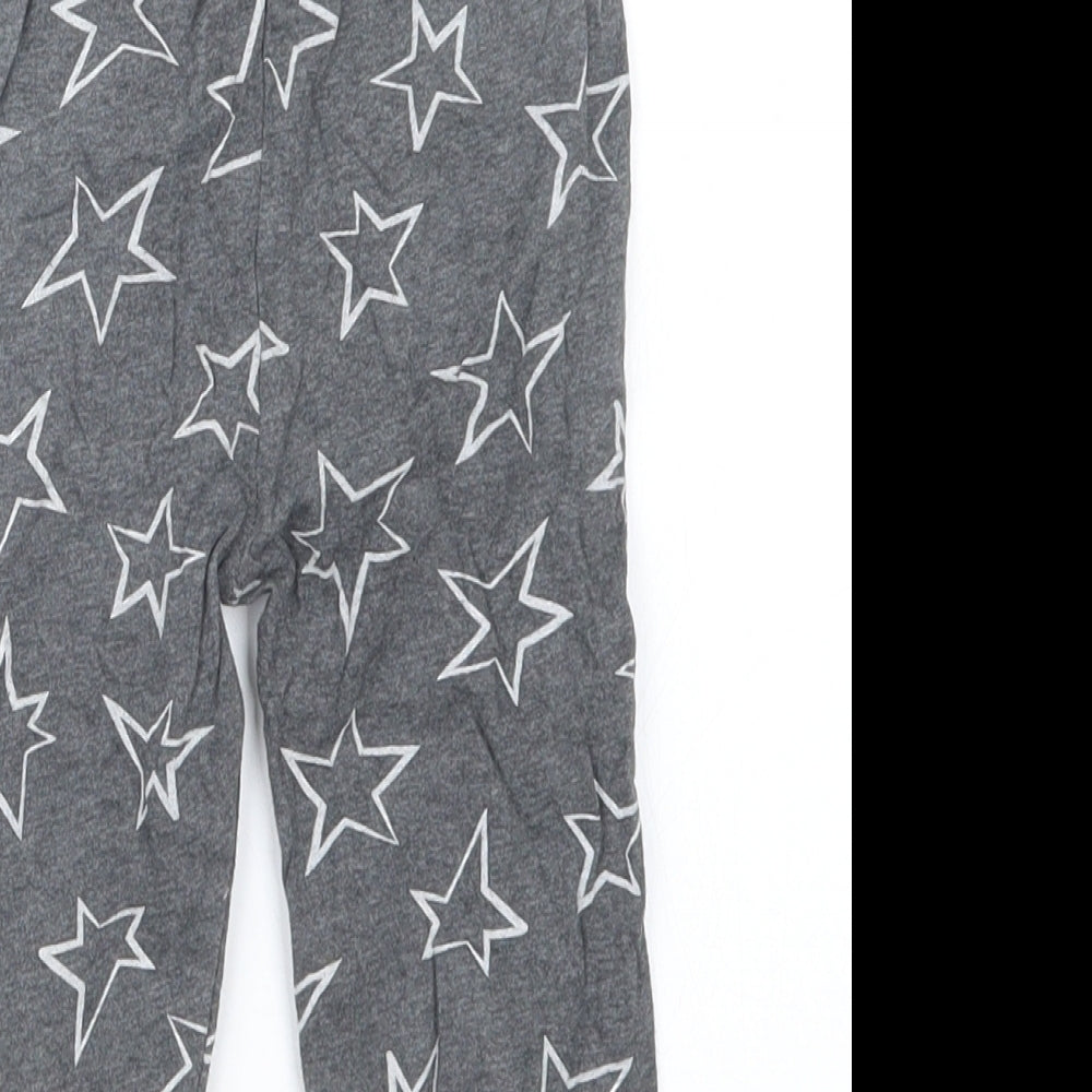 TU Boys Grey Geometric   Pyjama Pants Size 3-4 Years