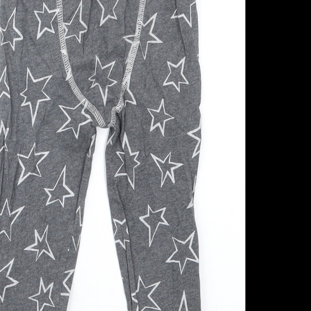 TU Boys Grey Geometric   Pyjama Pants Size 3-4 Years