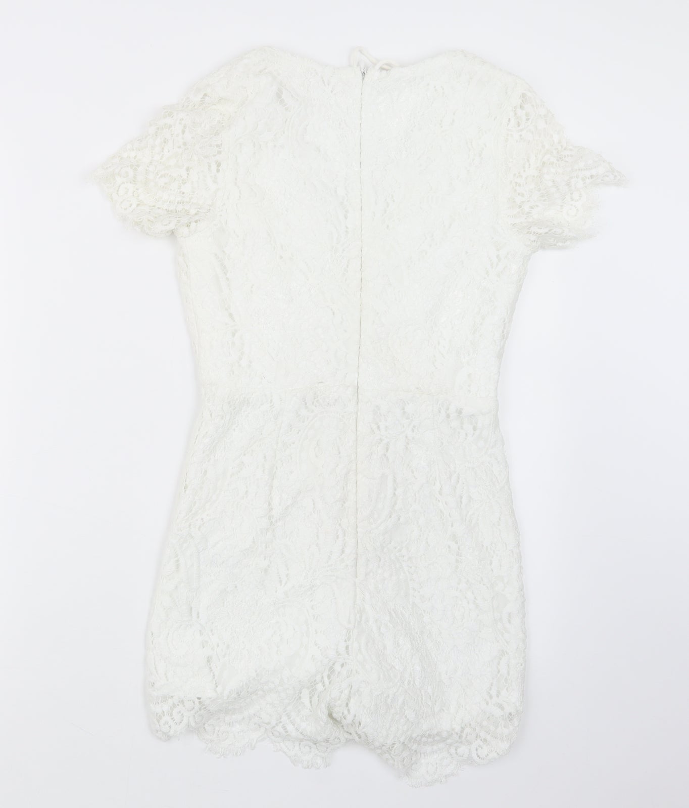 Vera & Lucy Womens White   Playsuit One-Piece Size S
