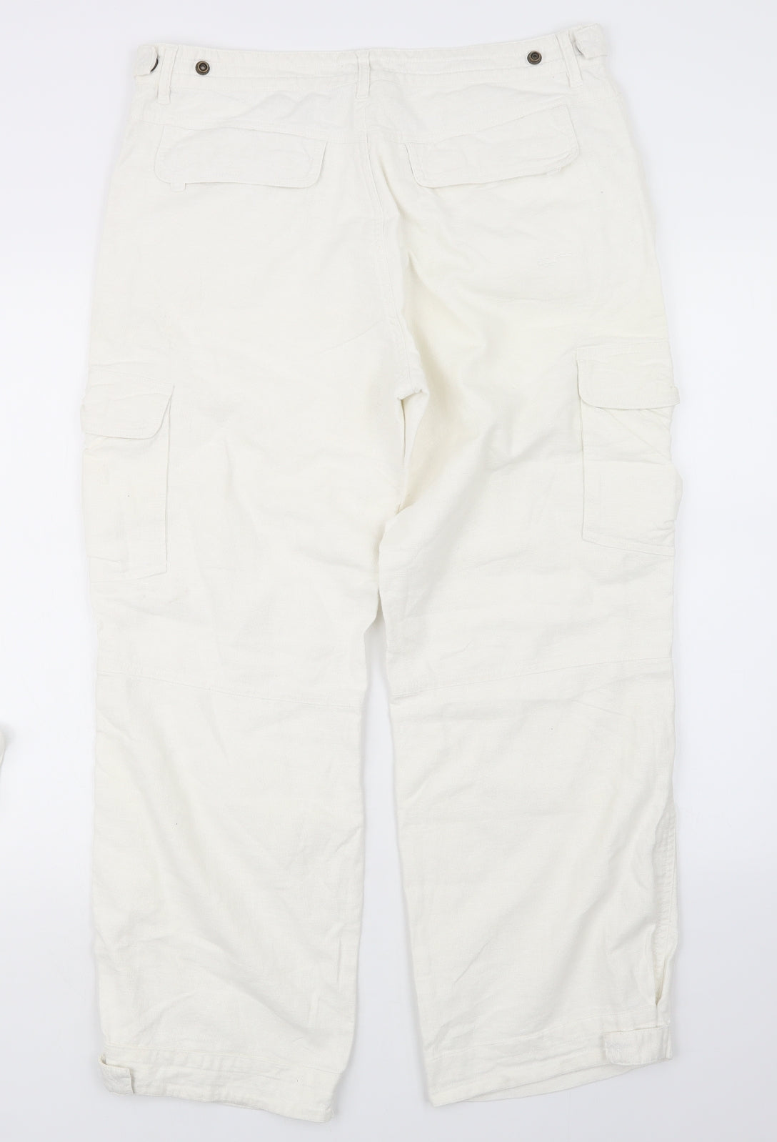 Carry Mens White   Trousers  Size 34 in L26 in