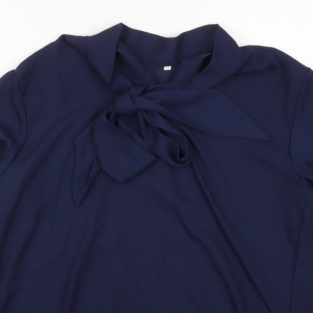 Preworn Womens Blue   Basic Blouse Size M