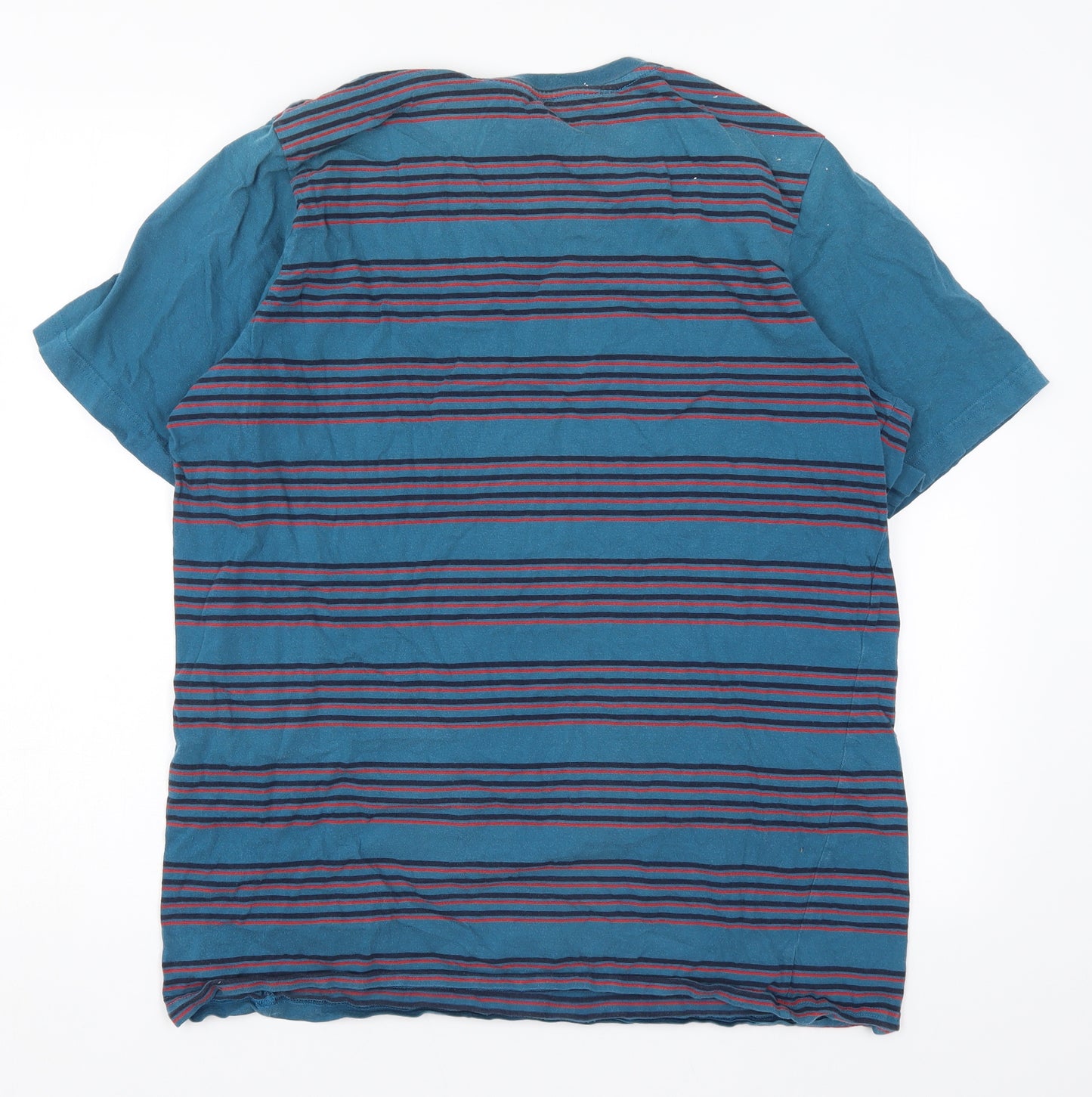 Kathmandu Mens Blue Striped   T-Shirt Size XL