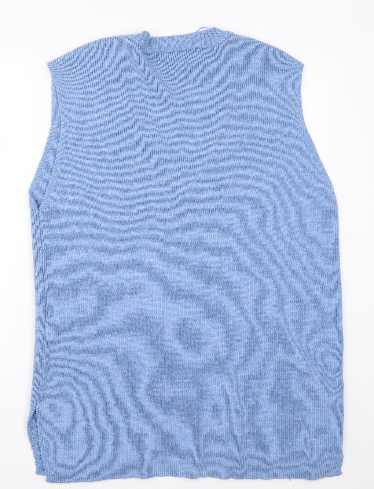 Primark Womens Blue  Knit Vest Jumper Size 18