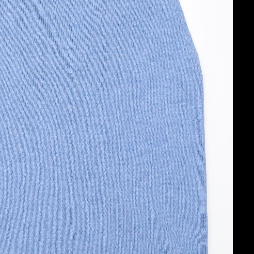Primark Womens Blue  Knit Vest Jumper Size 18