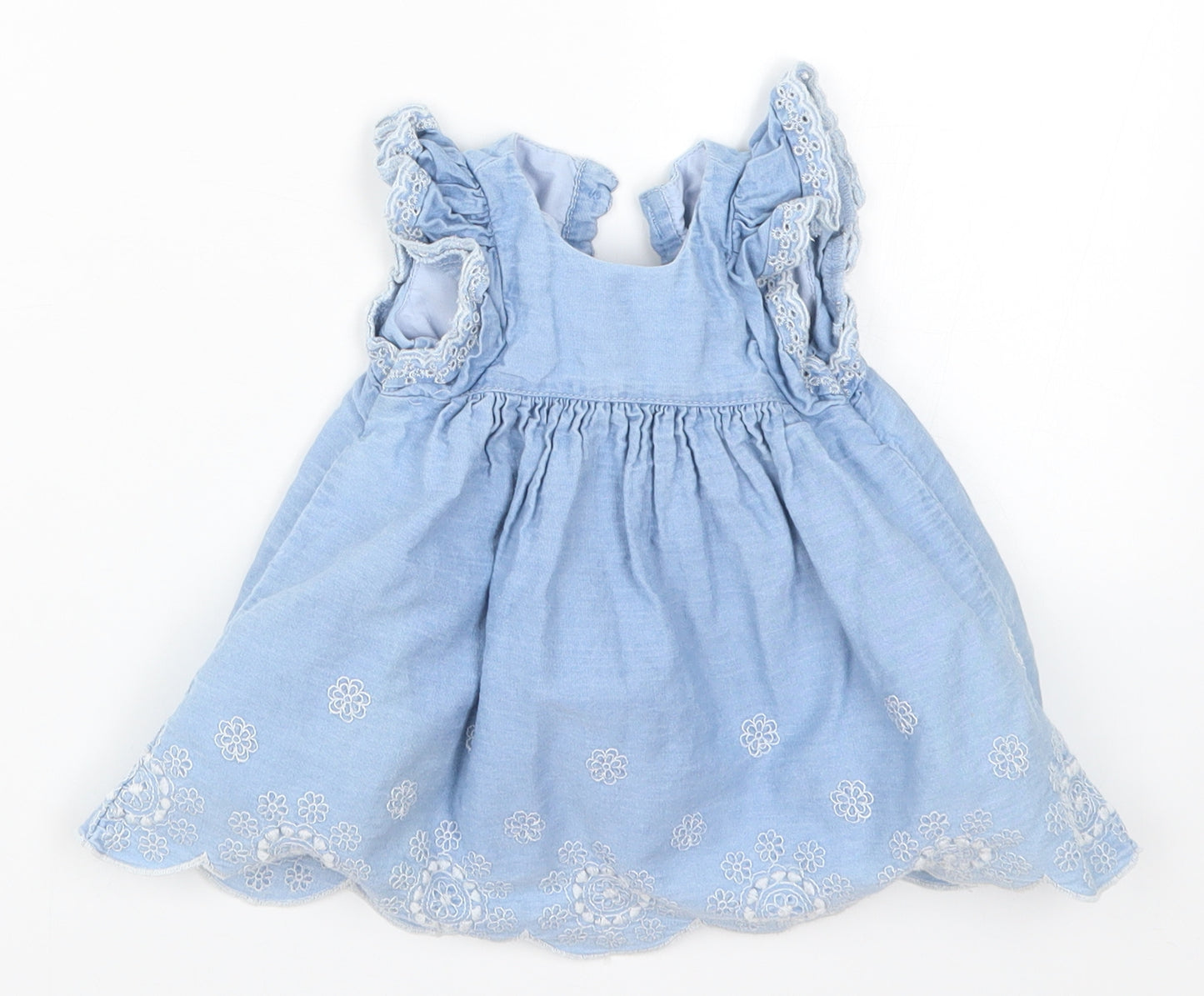 Mothercare Girls Blue   A-Line  Size Newborn