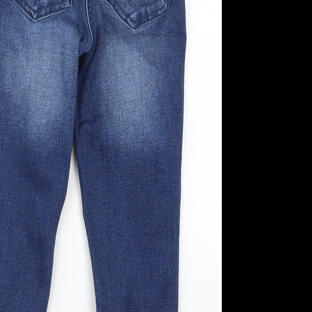 Matalan Girls Blue  Denim Skinny Jeans Size 5 Years