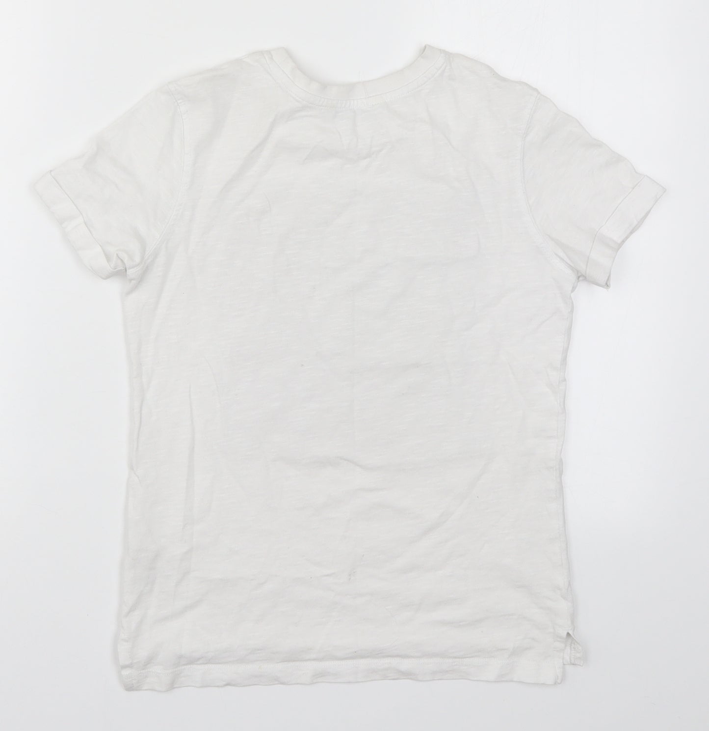 George Boys White   Basic T-Shirt Size 9-10 Years  - Best Bro