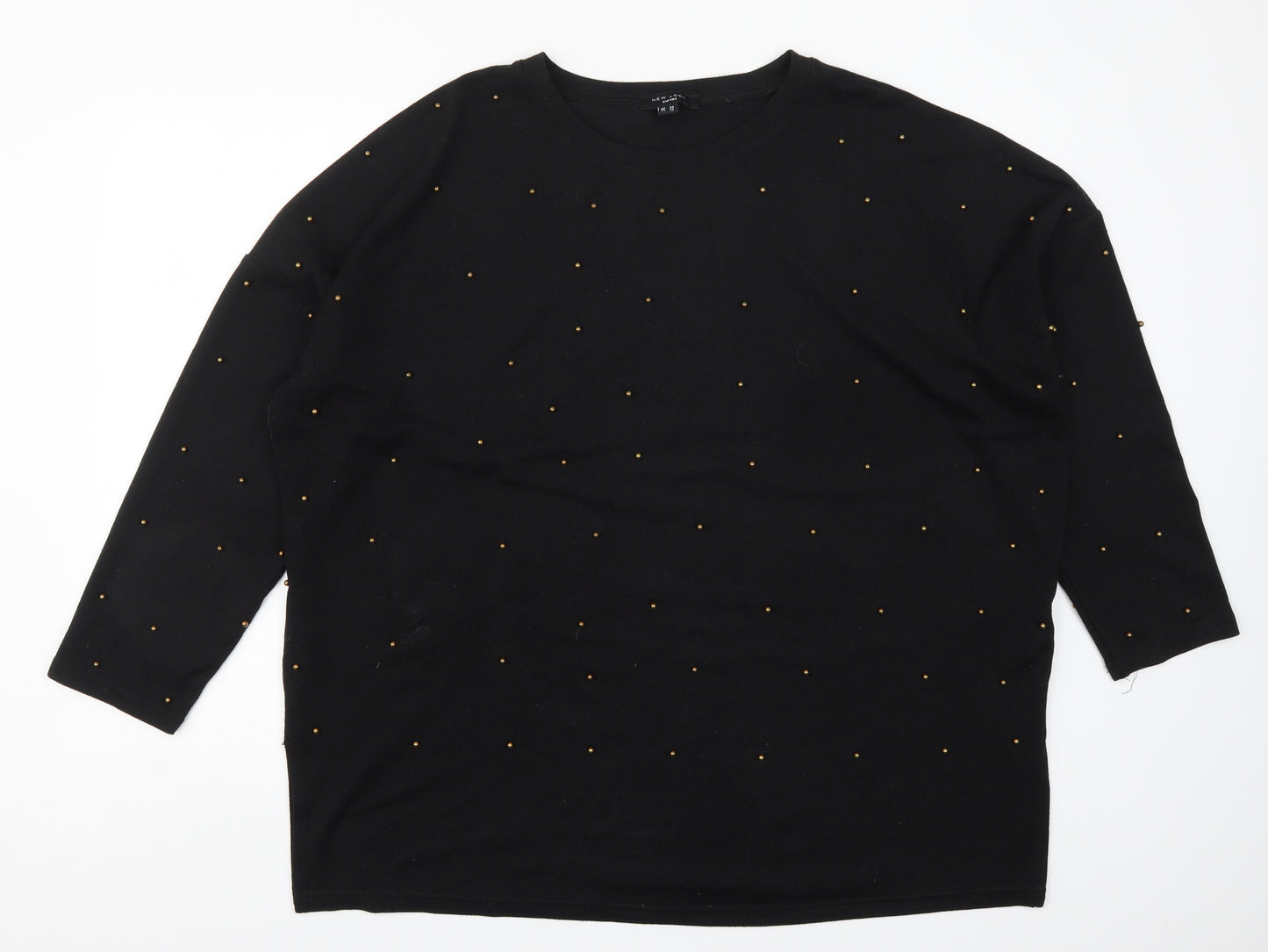 New Look Womens Black   Pullover Jumper Size 24