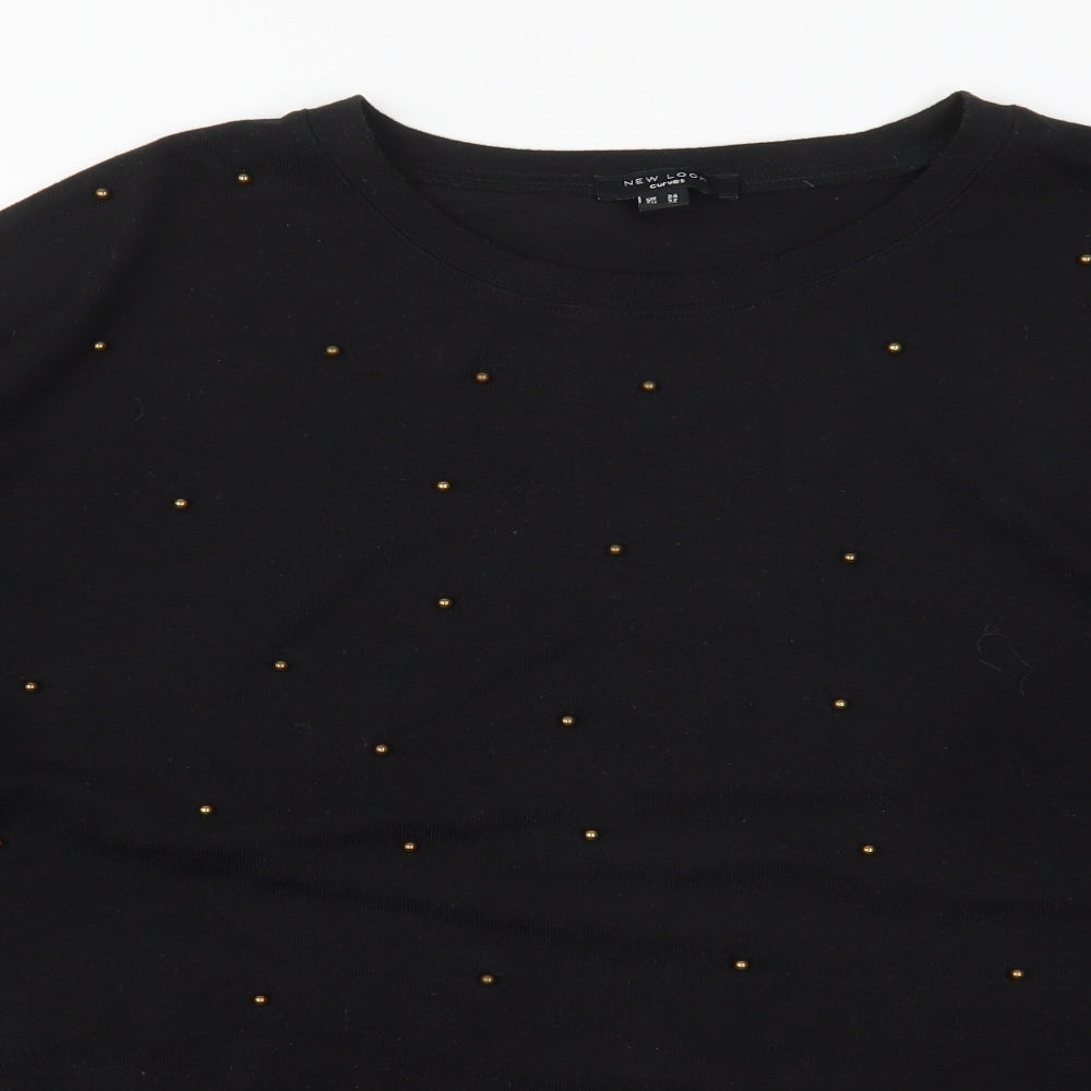 New Look Womens Black   Pullover Jumper Size 24