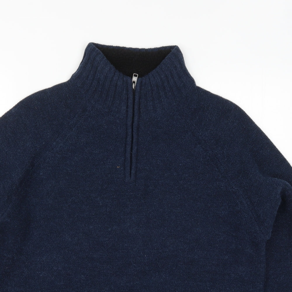 NEXT Mens Blue  Knit Pullover Jumper Size L