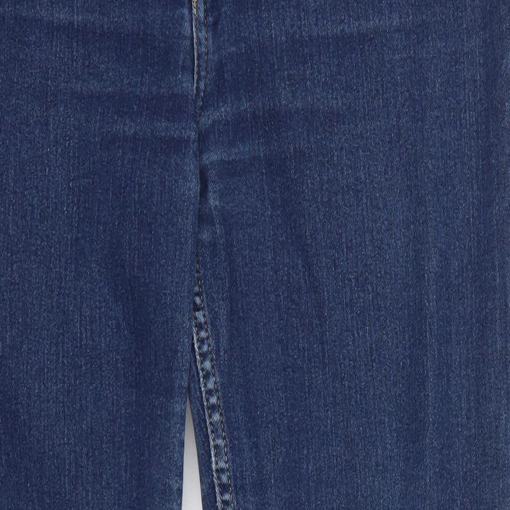 H&M Womens Blue  Denim Skinny Jeans Size 34 in L27 in
