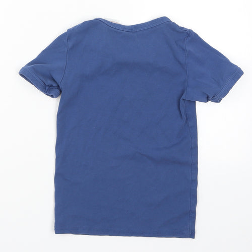 H&M Boys Blue   Basic T-Shirt Size 8 Years