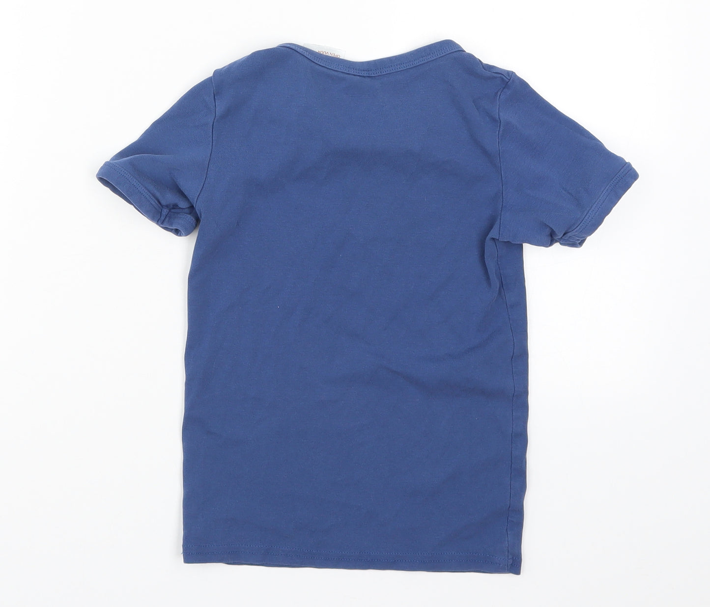 H&M Boys Blue   Basic T-Shirt Size 8 Years