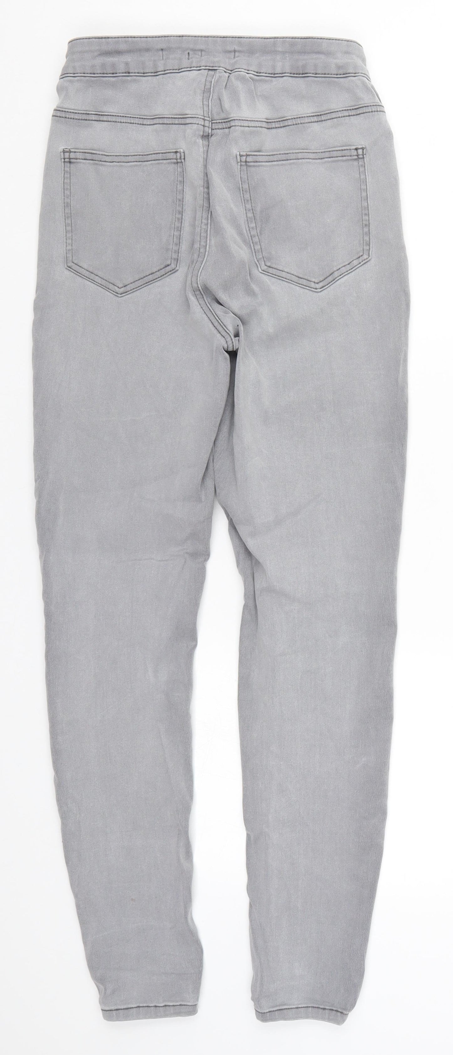 TU Womens Grey  Denim Skinny Jeans Size 10 L26 in