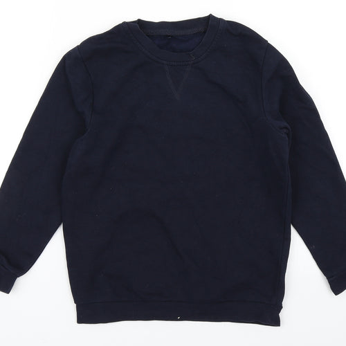 George Boys Blue   Pullover Sweatshirt Size 7-8 Years