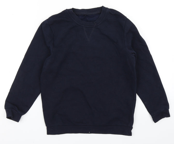 George Boys Blue   Pullover Sweatshirt Size 7-8 Years