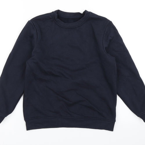 Nutmeg Boys Blue   Pullover Sweatshirt Size 8-9 Years