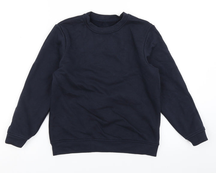Nutmeg Boys Blue   Pullover Sweatshirt Size 8-9 Years