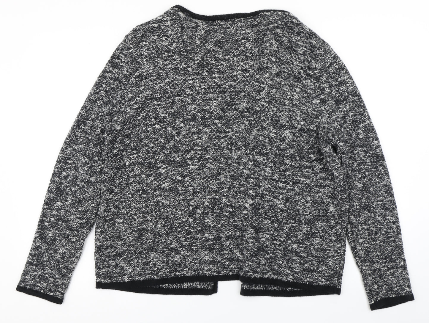 George Womens Black  Knit Cardigan Jumper Size 18