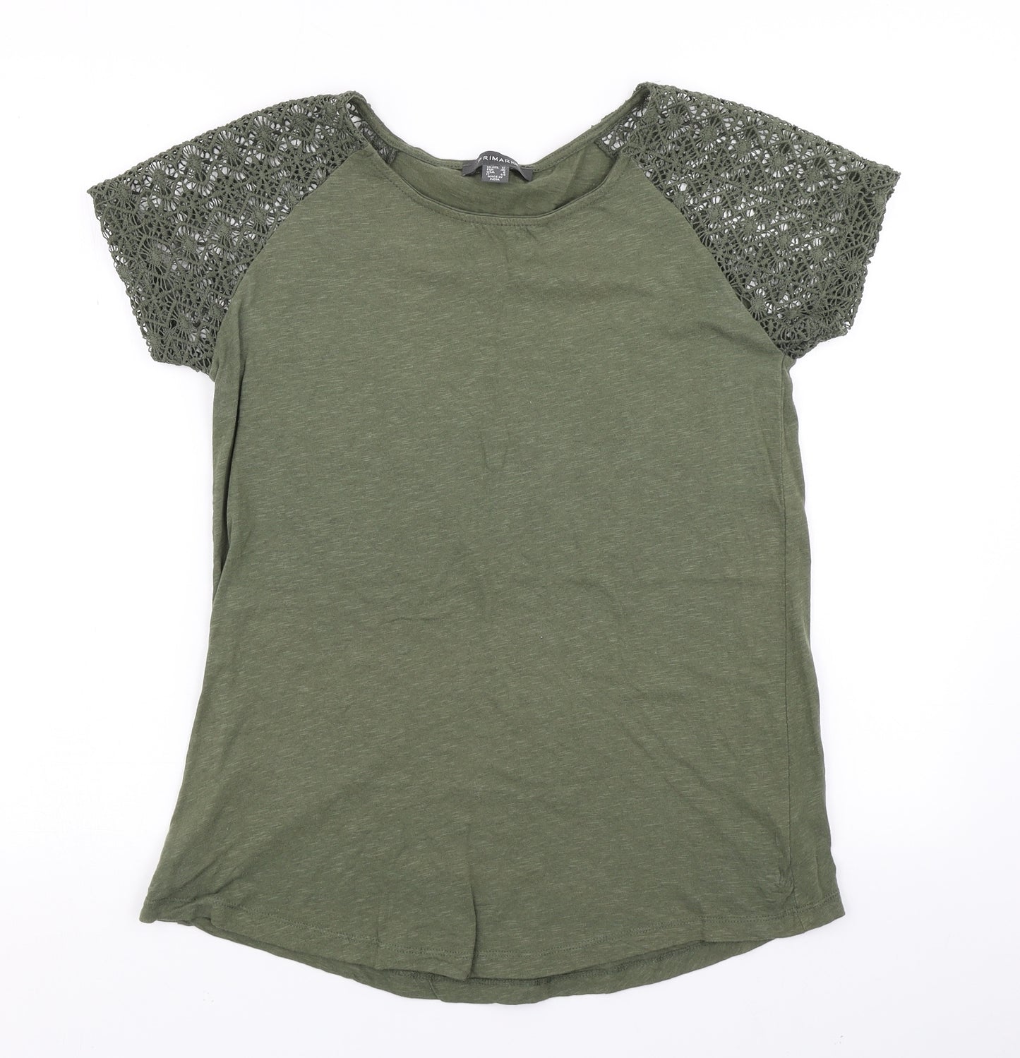 Primark Womens Green   Basic T-Shirt Size 12