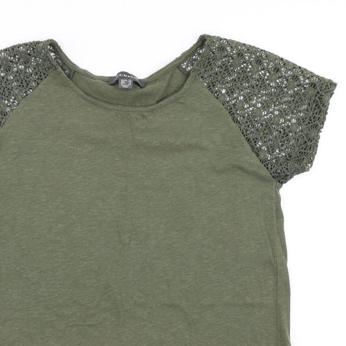 Primark Womens Green   Basic T-Shirt Size 12