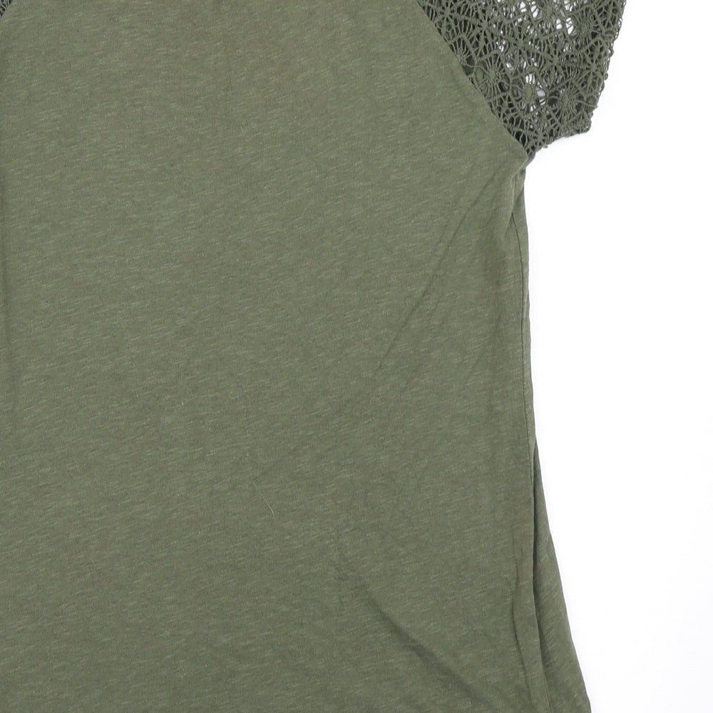 Primark Womens Green   Basic T-Shirt Size 12