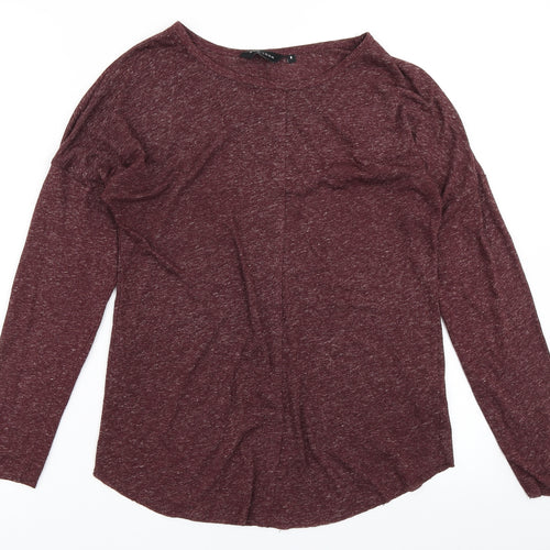 New Look Womens Purple   Basic T-Shirt Size 8