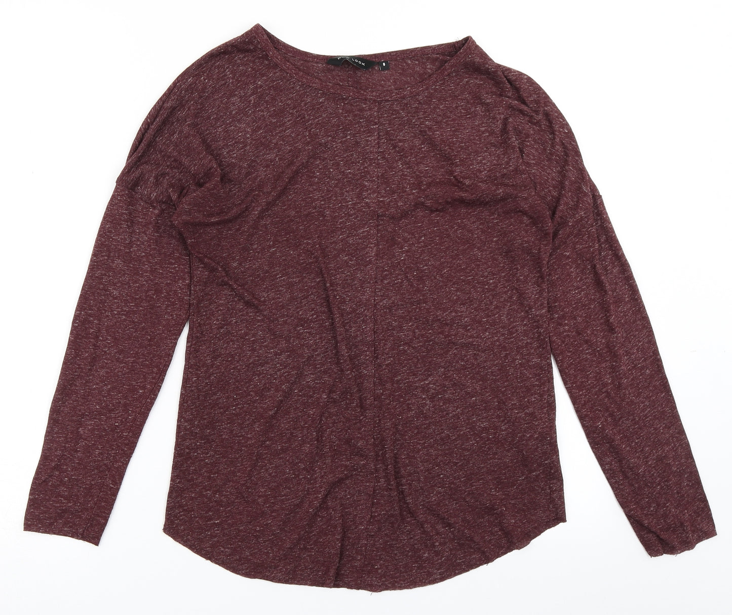 New Look Womens Purple   Basic T-Shirt Size 8