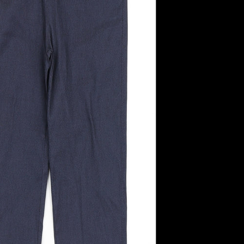 Claudia C Womens Blue  Denim Jegging Jeans Size 10 L26 in