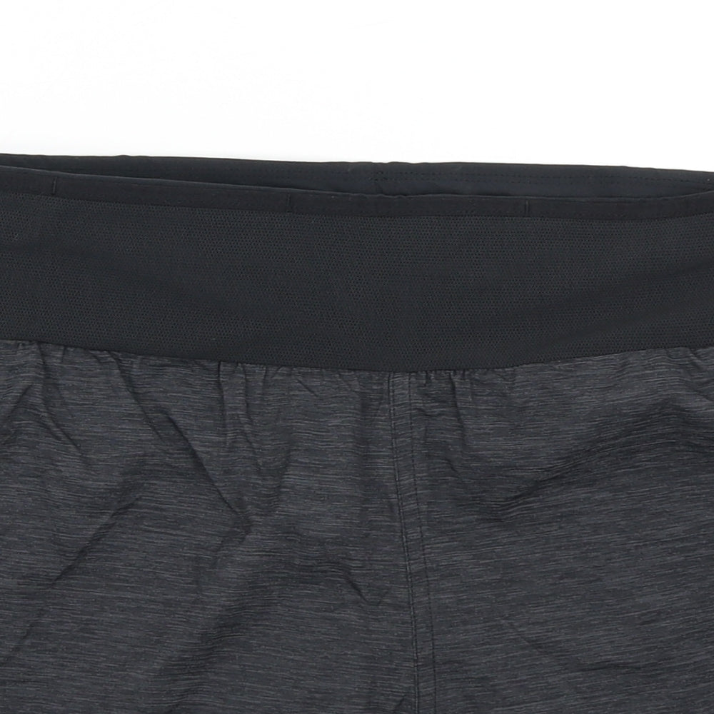 Salomon Womens Grey   Athletic Shorts Size S