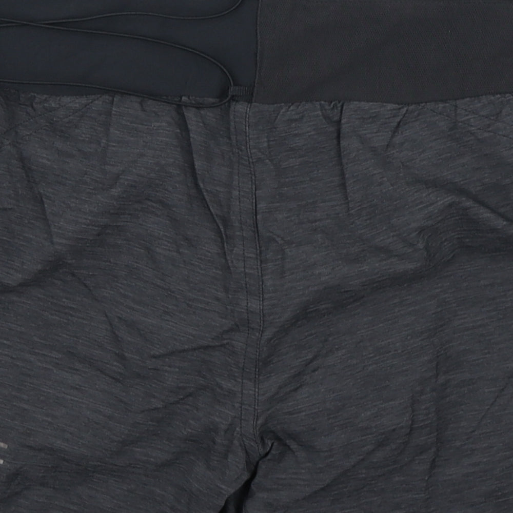Salomon Womens Grey   Athletic Shorts Size S