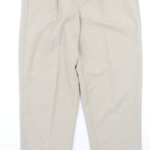Charade Womens Brown   Dress Pants Trousers Size 16 L28 in