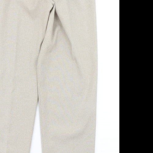 Charade Womens Brown   Dress Pants Trousers Size 16 L28 in
