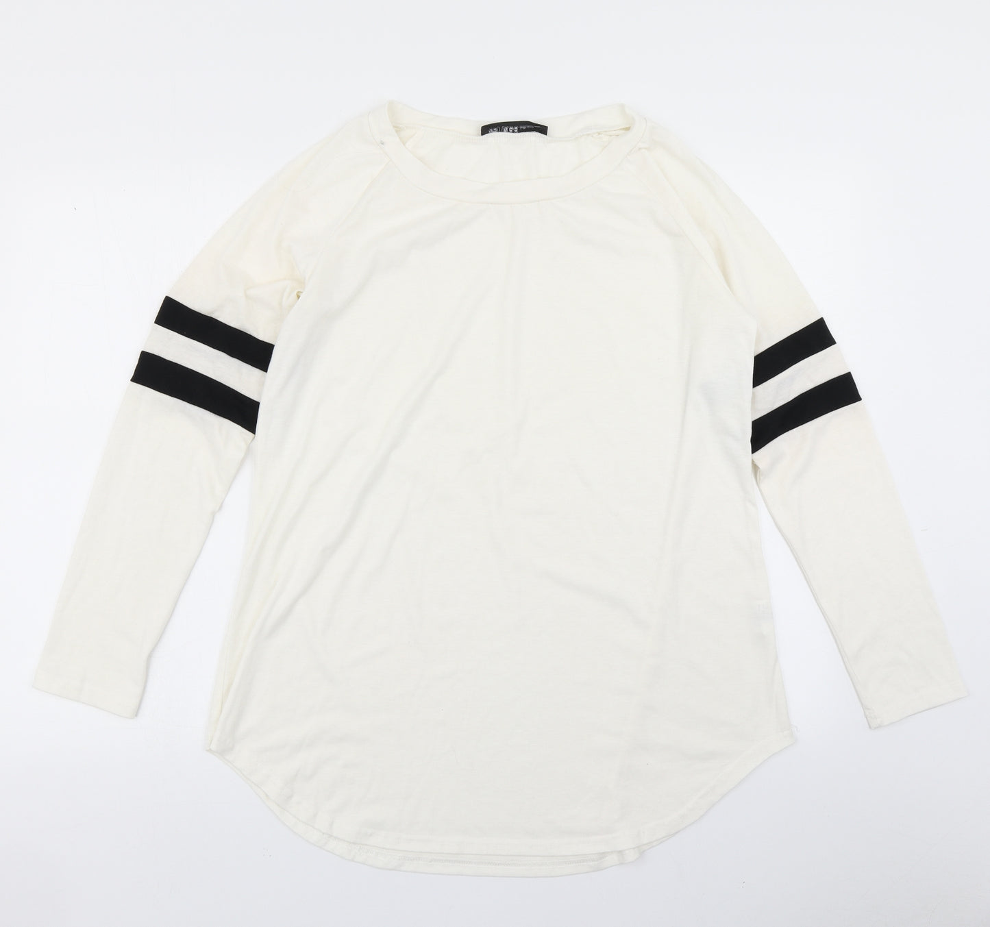 Zanzea Mens White    T-Shirt Size M