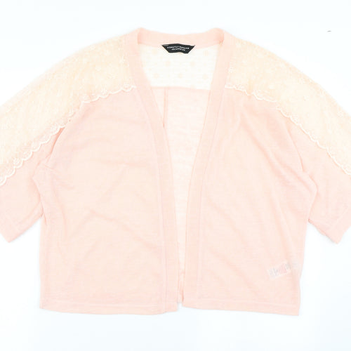 Dorothy Perkins Womens Pink   Cardigan Jumper Size 10