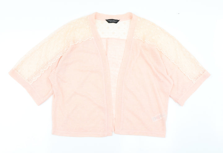 Dorothy Perkins Womens Pink   Cardigan Jumper Size 10