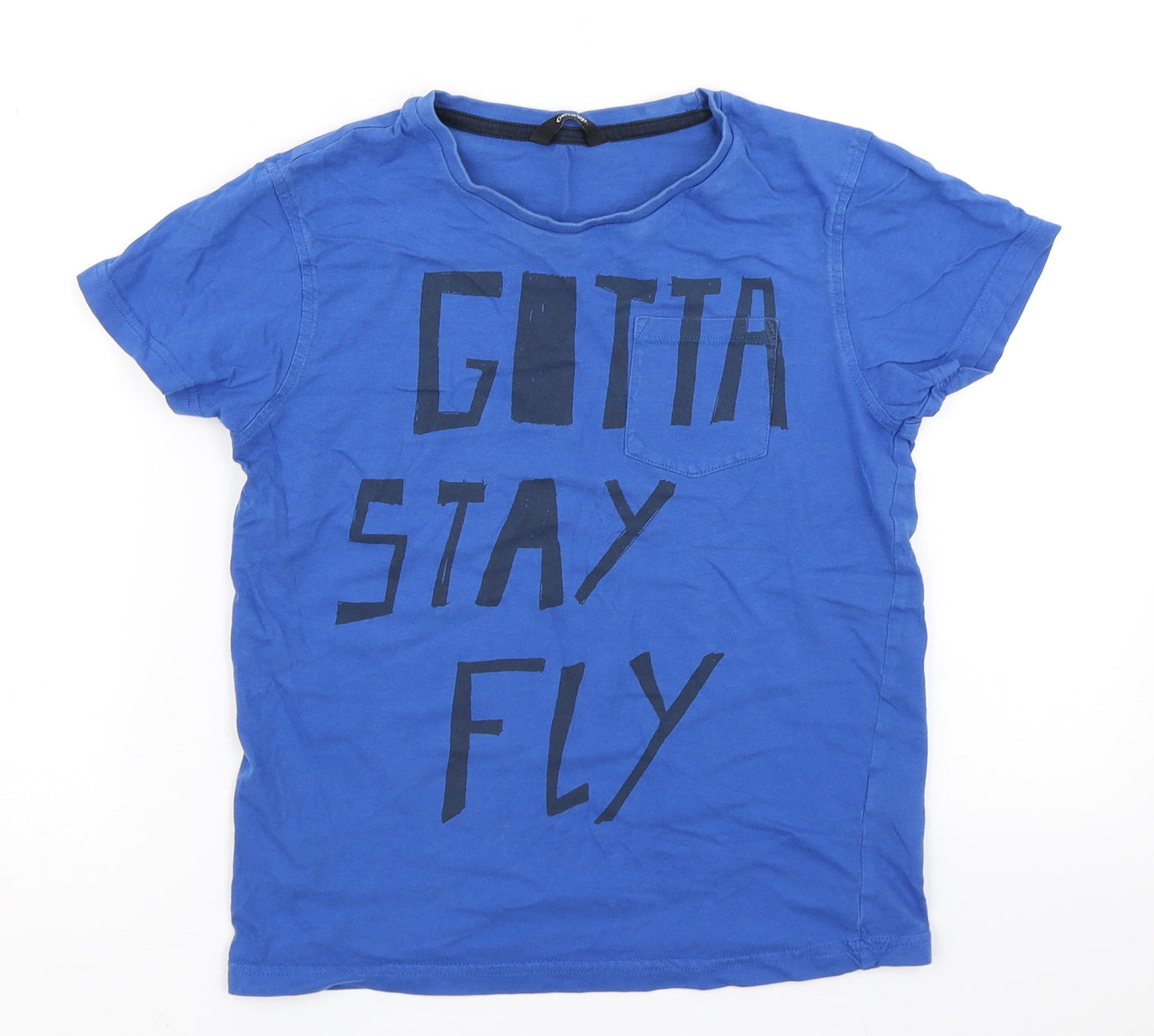 George Boys Blue   Basic T-Shirt Size 10-11 Years