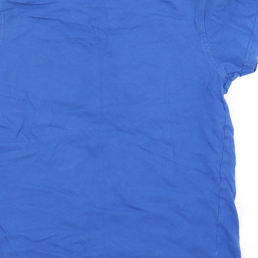 George Boys Blue   Basic T-Shirt Size 10-11 Years