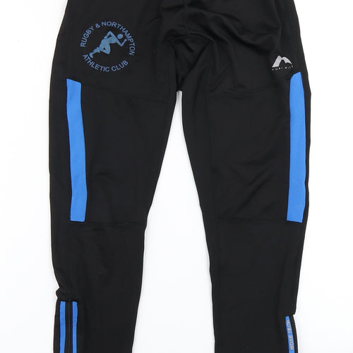 More Mile Boys Black   Sweatpants Trousers Size 11-12 Years