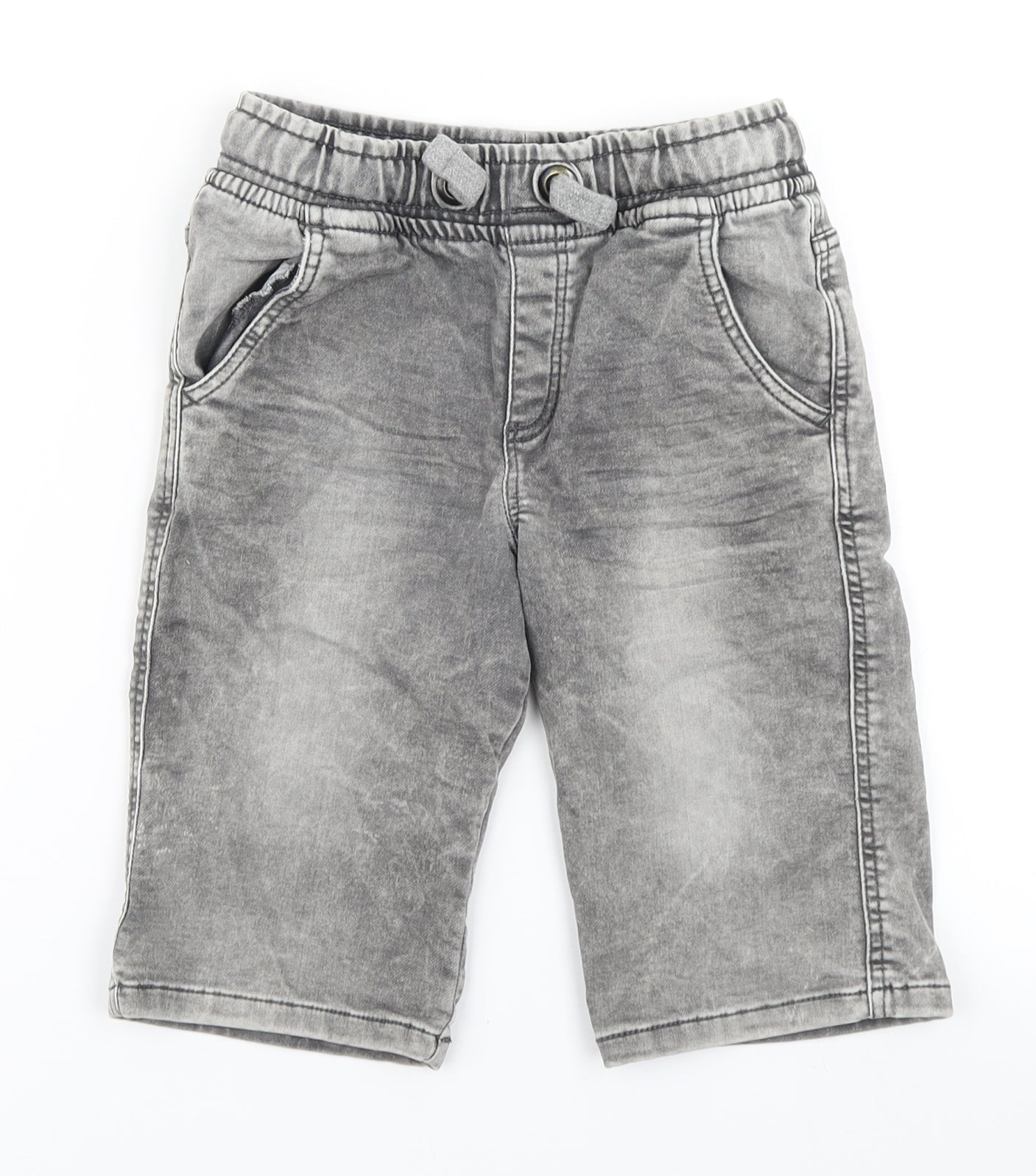 F&F Boys Grey   Cargo Shorts Size 8-9 Years