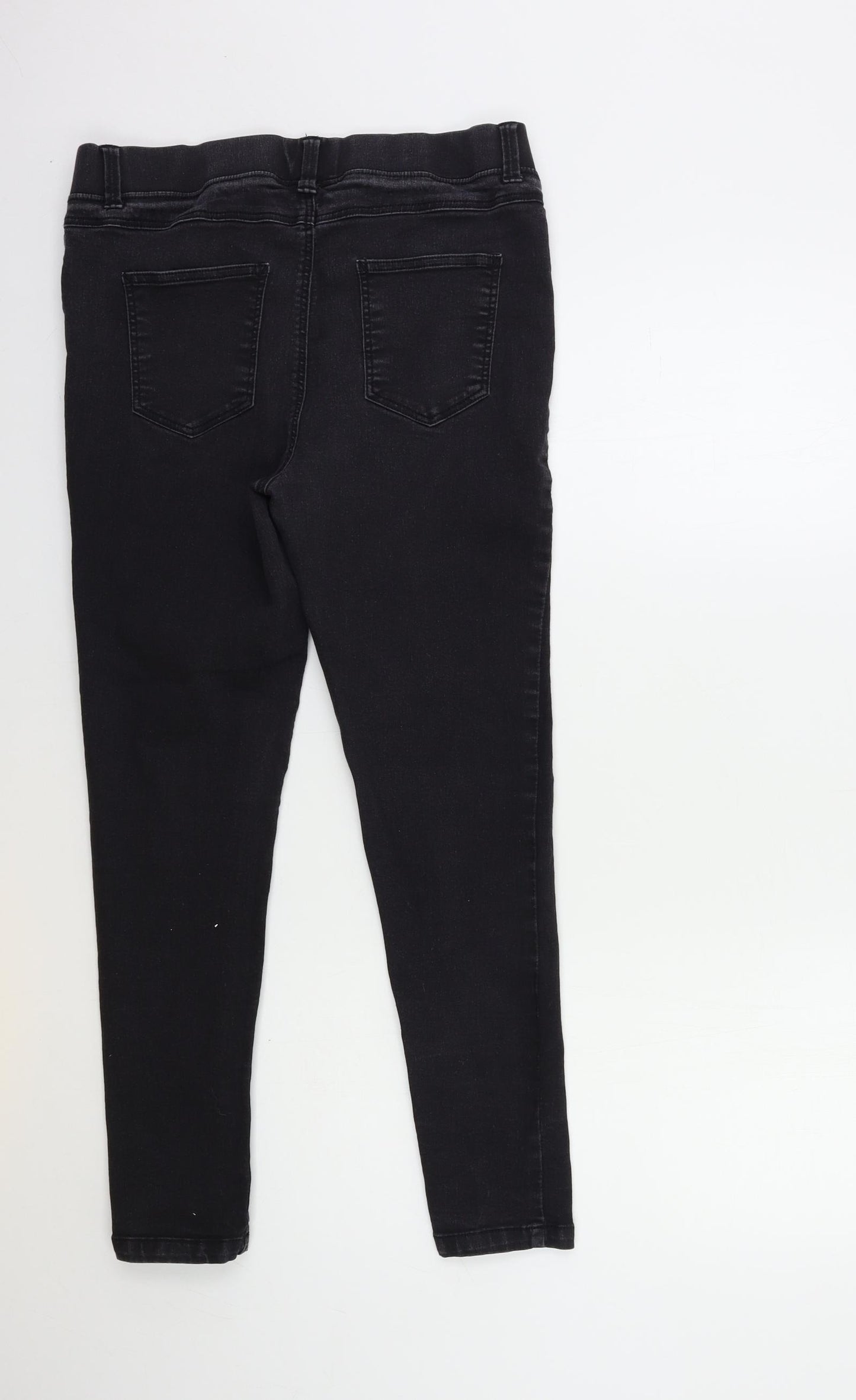 Simply Be Womens Black  Denim Jegging Jeans Size 16 L27 in