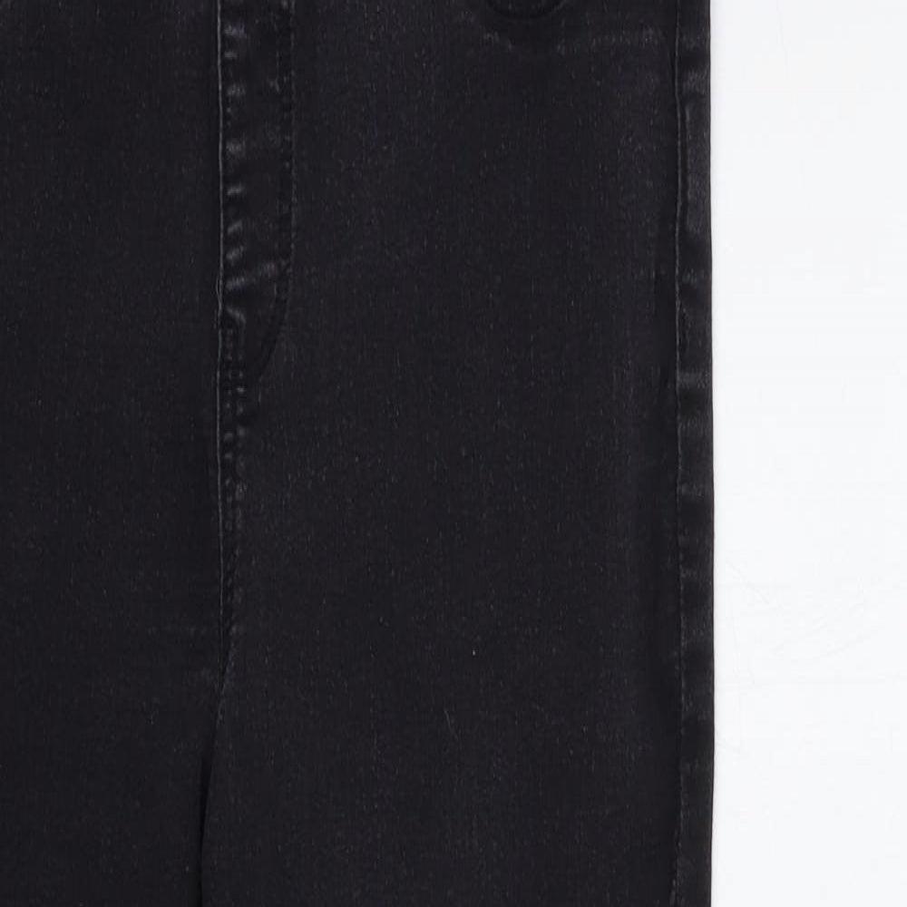 Simply Be Womens Black  Denim Jegging Jeans Size 16 L27 in