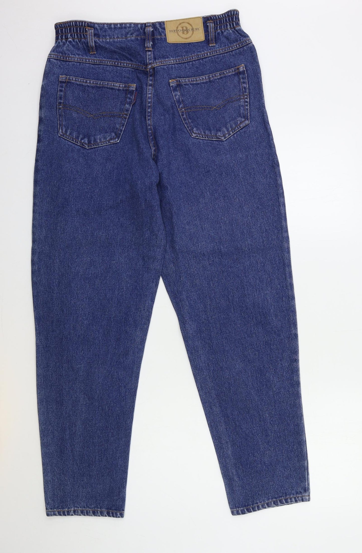 Brooker Womens Blue  Denim Mom Jeans Size 16 L29 in