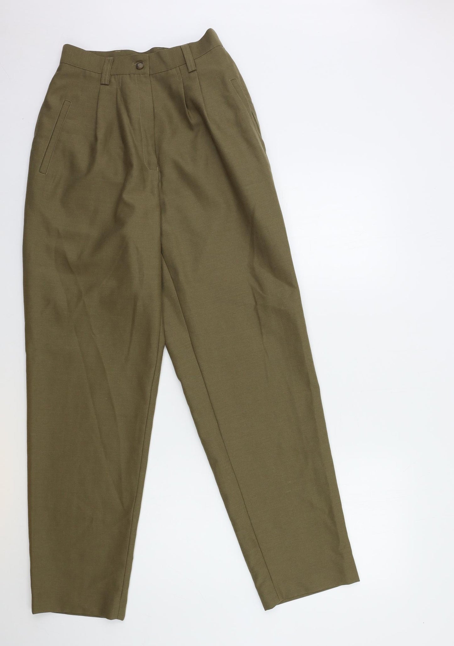 Preworn Womens Green   Trousers  Size 26 in L32 in