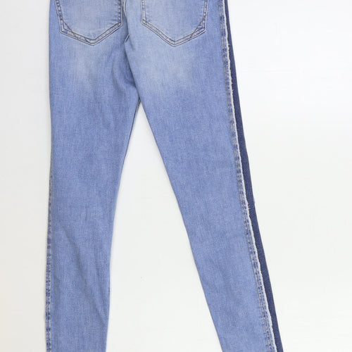RIVER IS Womens Blue  Denim Skinny Jeans Size 6 L28 in
