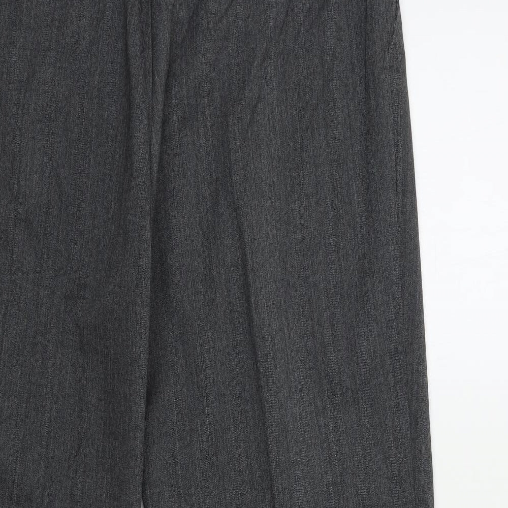 WOMEN ONLY Womens Grey   Trousers  Size 14 L28 in