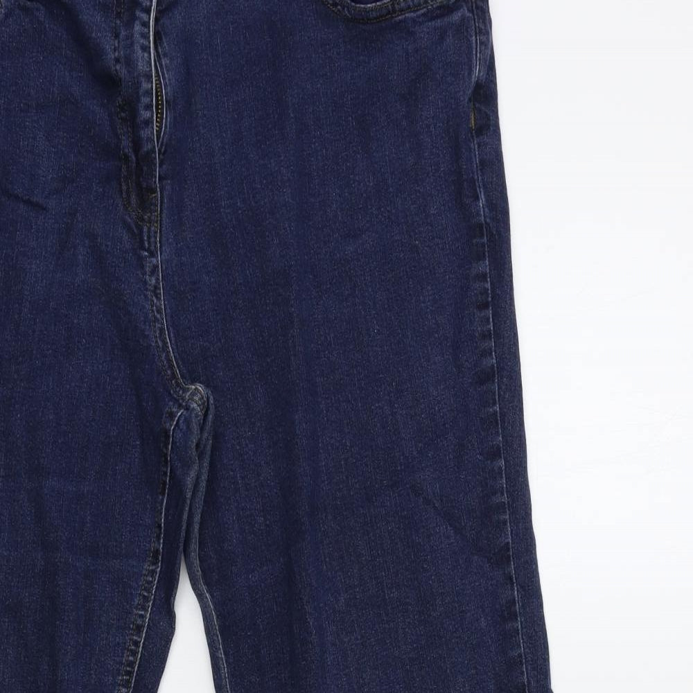 TU Womens Blue  Denim Bootcut Jeans Size 20 L28 in