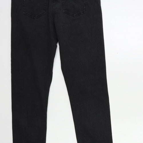 Marks and Spencer Womens Black  Denim Skinny Jeans Size 10 L26 in