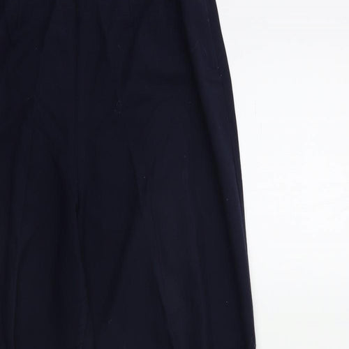 Lycra Womens Blue   Trousers  Size 16 L30 in